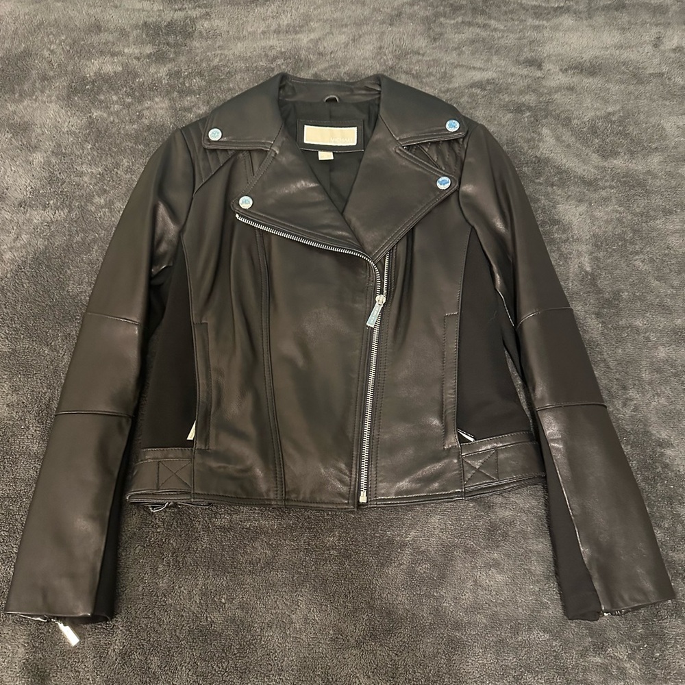 Michael Kors Leather Jacket Women’s